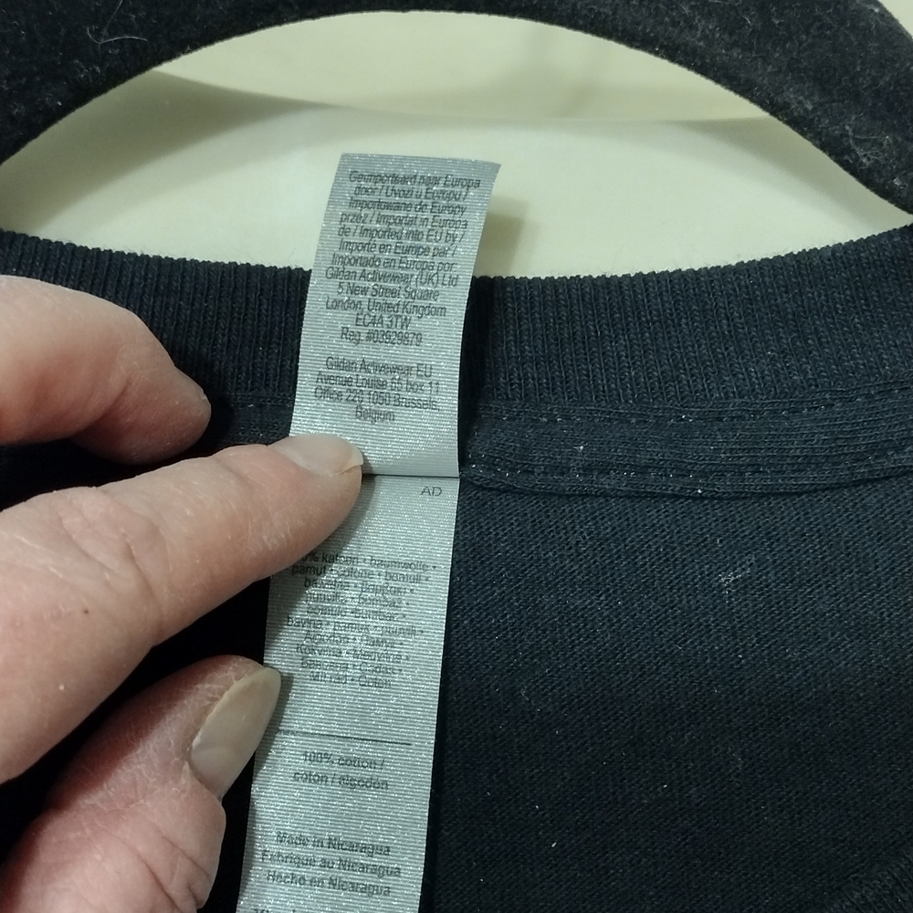 Gildan Black Måneskin Band T-Shirt - Picture 5 of 6